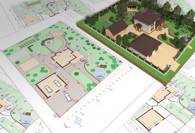 Custom Landscaping detail