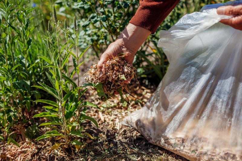 Mulch Spreading
